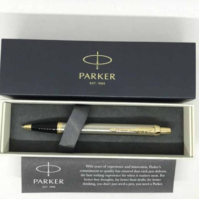 

PEN PARKER NEW IM BRUSHED METAL GT BALLPOINT M.BLK TB