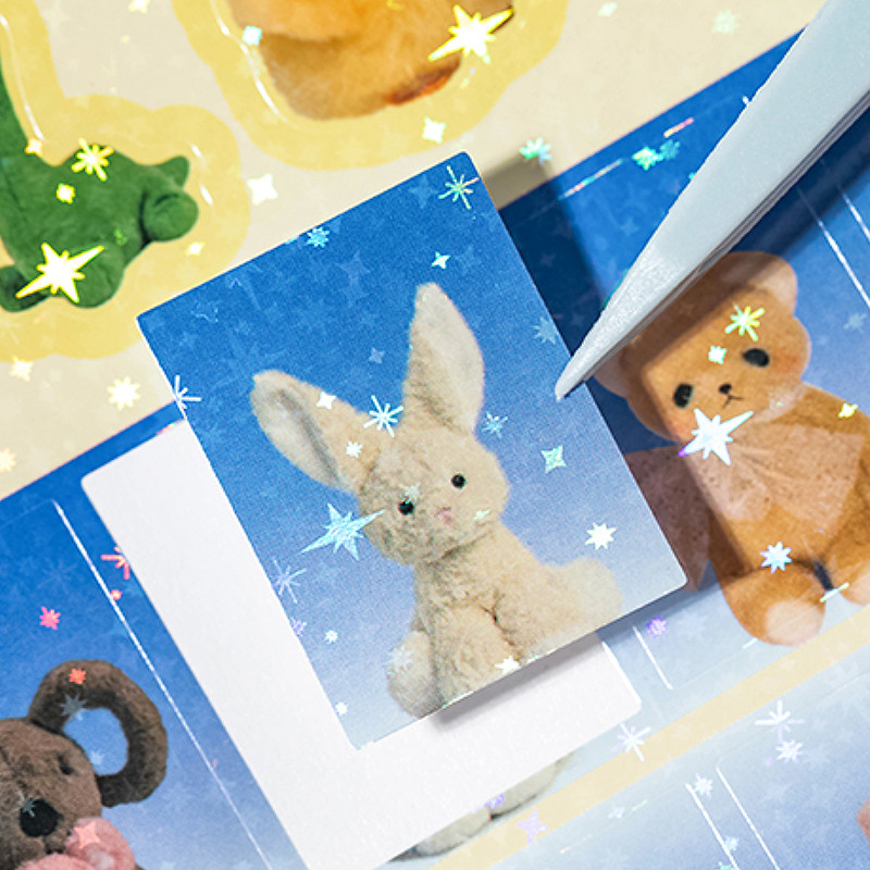 

2Style 30Pcs/bag Painting Dream Time Cut Film Sticker Book DIY Handbook Scrapbook Photo