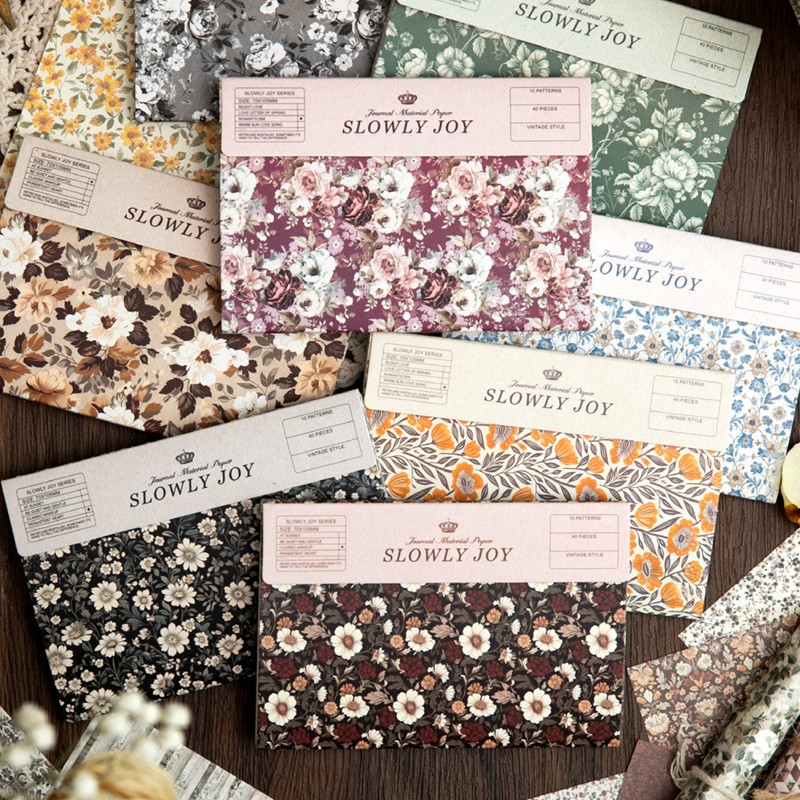 

160pcs/bag vintage material paper handbook bottoming decorative cardstock DIY photo frame