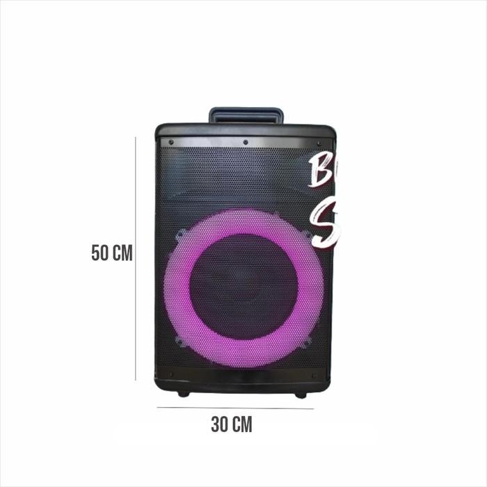 TANAKA DIAMOND ANTROLLEY 8 NEW SPEAKER AKTIF PORTABLE 8 INCH