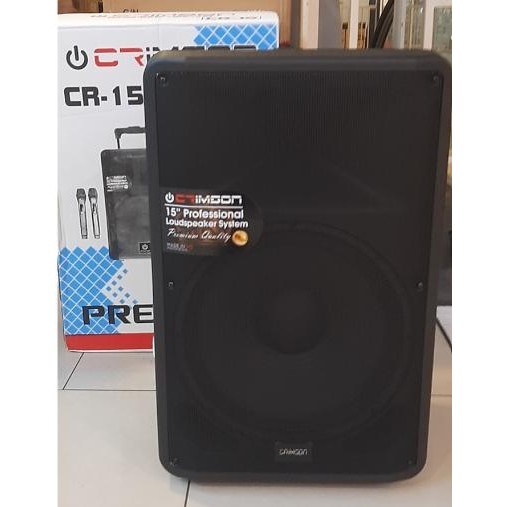 Speaker Portable Meeting - Crimson CR 15 Prestige 15 Inch