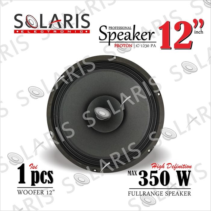 Speaker Full Range 12 Inch 350 Watt CANNON C-1230 PA