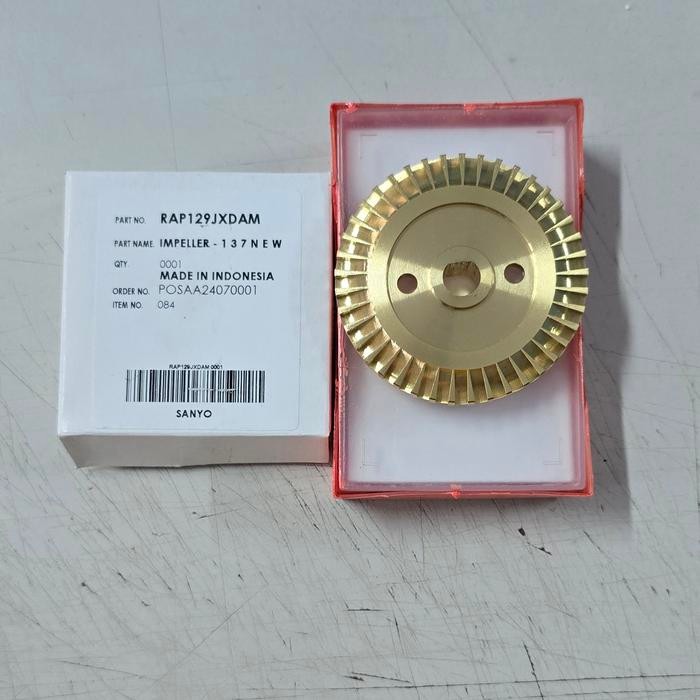 Spare part Pompa Air Sanyo Impeller Tipe Pompa PWH 137C & PH 137AC