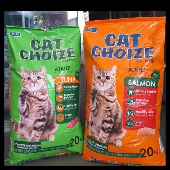 CAT CHOIZE ADULT 20KG MAKANAN KUCING CAT CHOIZE ADULT TUNA SALMON 20KG