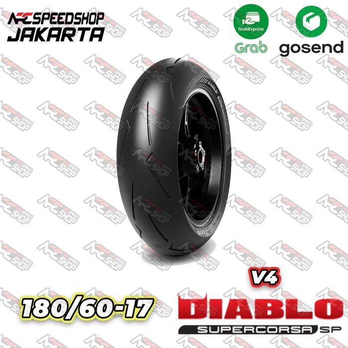 Ban Pirelli Diablo Supercorsa 180 60 17 Ring 17 ZR17 M / CTL ZX25R RR ZX6R ZX636 ZX10R RR H2 ZH2
