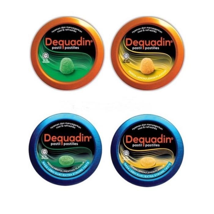 4ZMI Permen Pelega Tenggorokan Dequadin Pastilles Menthol 50G Candy