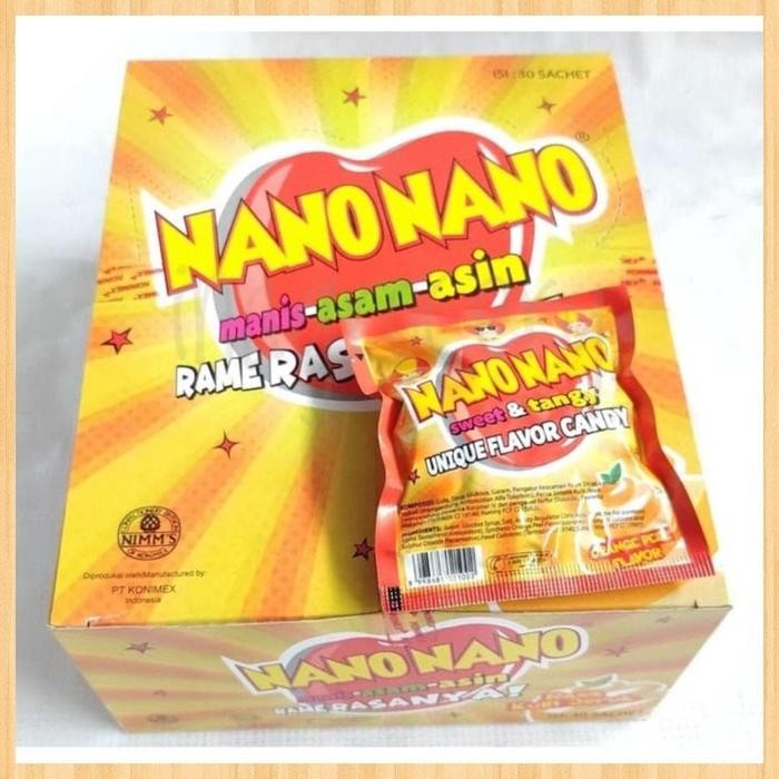 

4ZMI Permen Nano Nano Box 12Gr 30Pcs