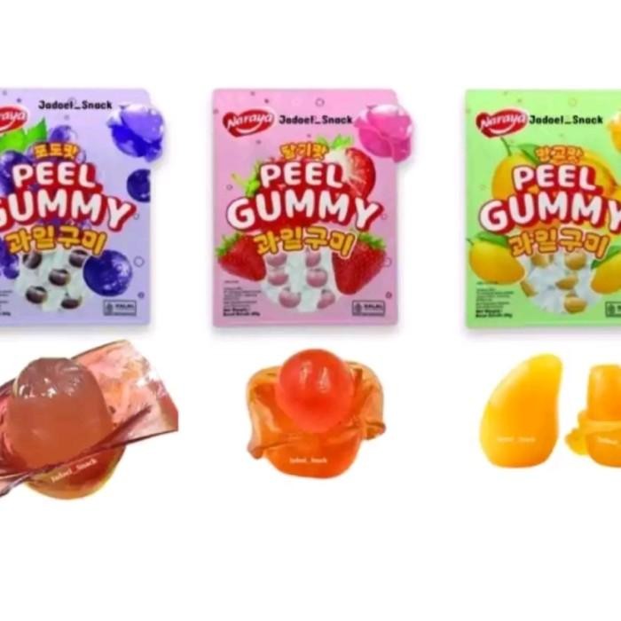 

4ZMI Permen Viral Peel Gummy Aneka Rasa Buah 80 Gr