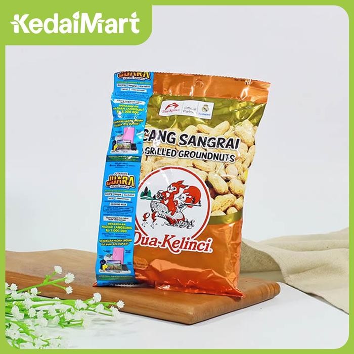 

ND2L Dua Kelinci Kacang Sangrai 180 Gram