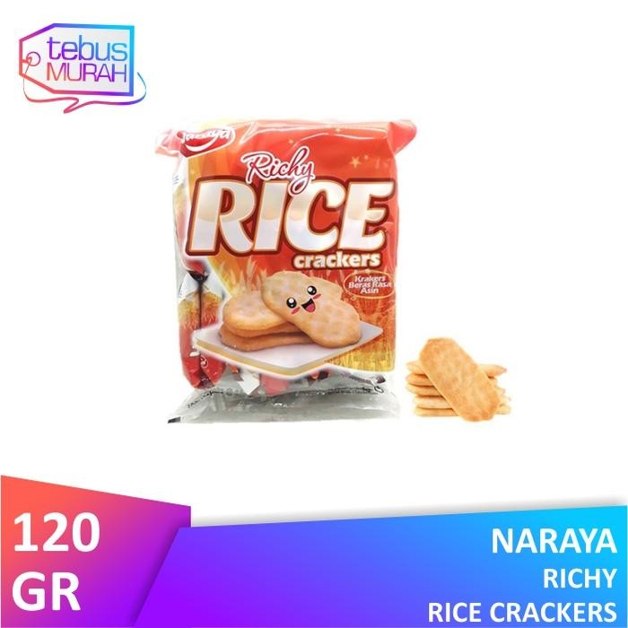 

IOI2 Naraya Richy Rice Crackers 120Gr