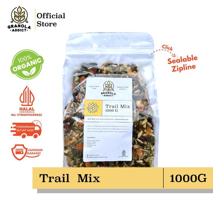 

IOI2 Granola Addict - Trail Mix (Sunflower, Pumpkin Seeds, Almond, Raisin, Cranberry) 1000G