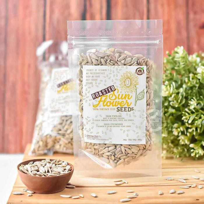 

IOI2 Roasted Sunflower Seeds ( Camilan Kuaci Panggang ) - 250 Gr