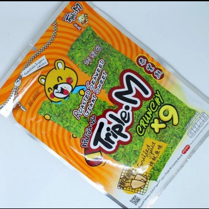 

IOI2 Triple M Roasted Seaweed Giant Sheet - Grilled Squid