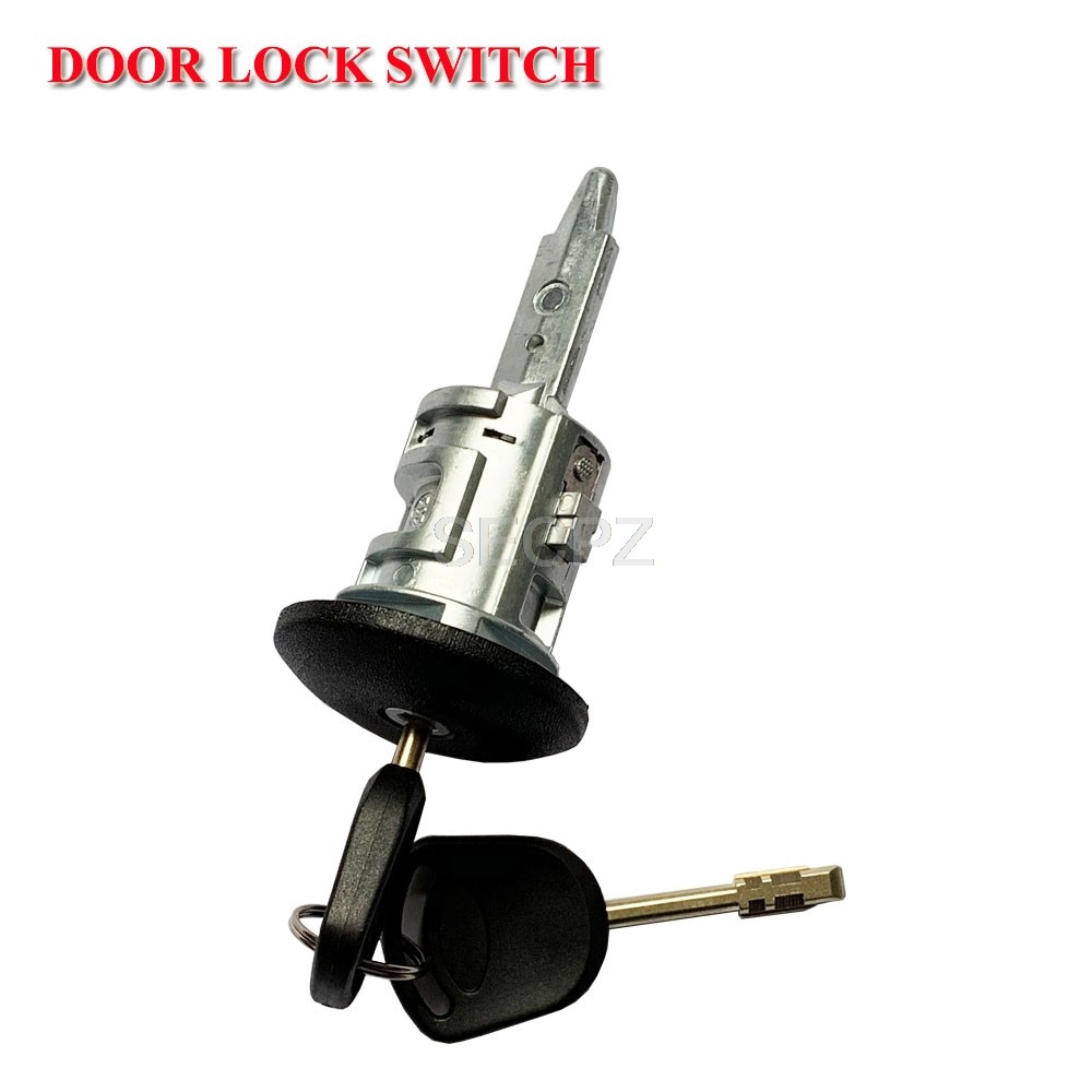 4060638 YC15-V220K51AA Front Right Door Lock Barrel w/2 Key For Ford