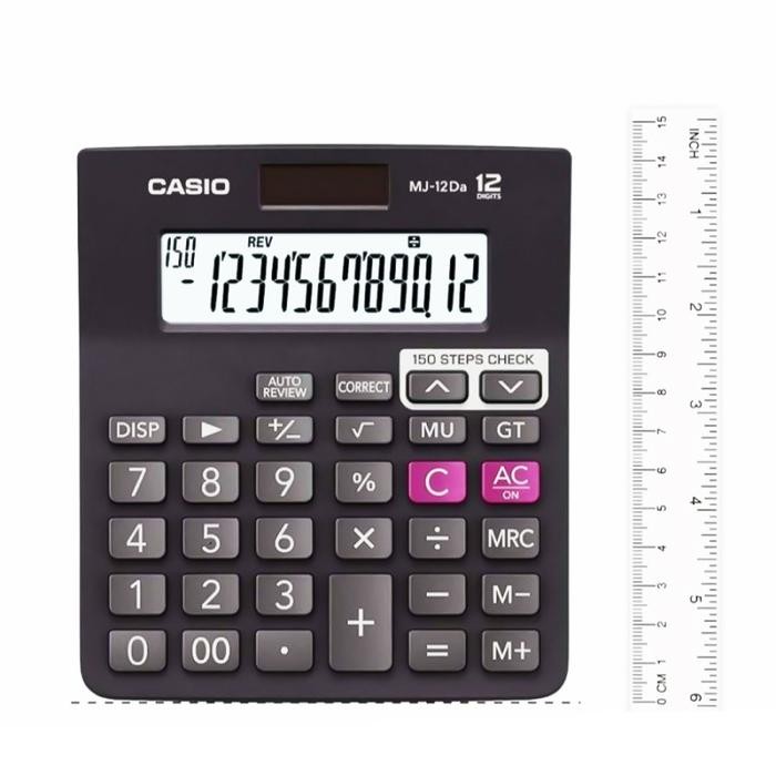 

CASIO CALCULATOR MJ-12DA - KALKULATOR DAGANG