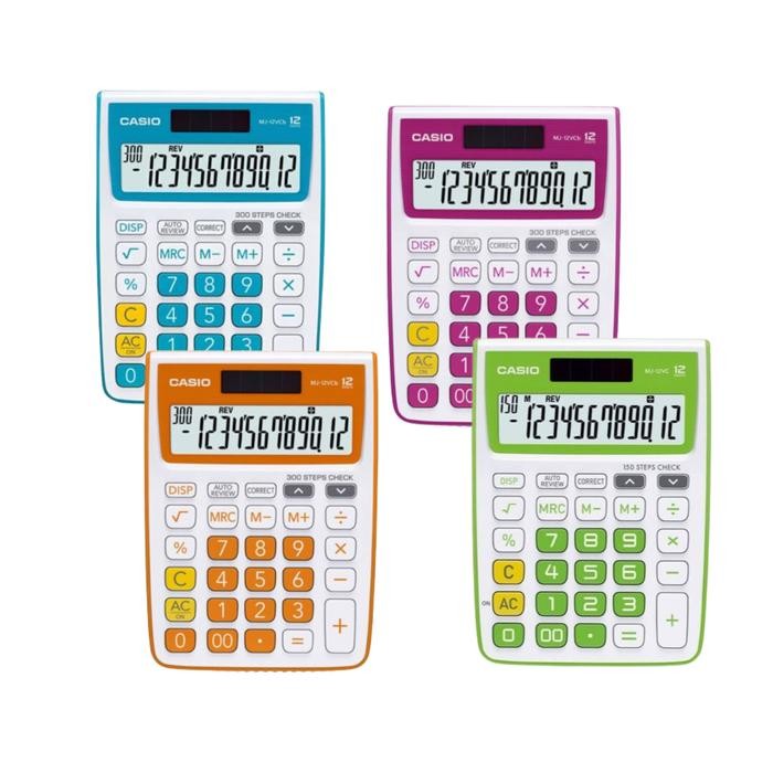 

KALKULATOR TOKO/DAGANG CASIO MJ-12VCB - BLUE