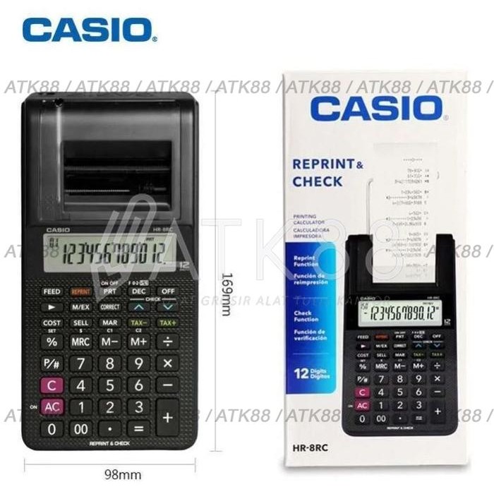 

KALKULATOR / CALCULATOR CASIO HR-8RC