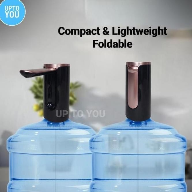 POMPA GALON ELEKTRIK TERBARU PANAS DINGIN RECHARGEABLE MURAH UNIK Q1B0