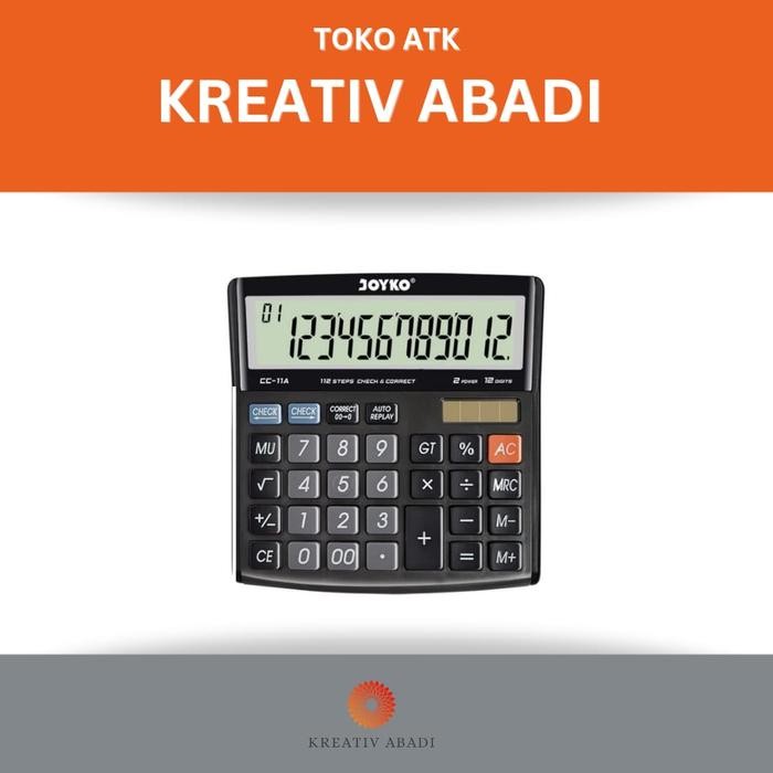 

KALKULATOR JOYKO CC11A (SATUAN)