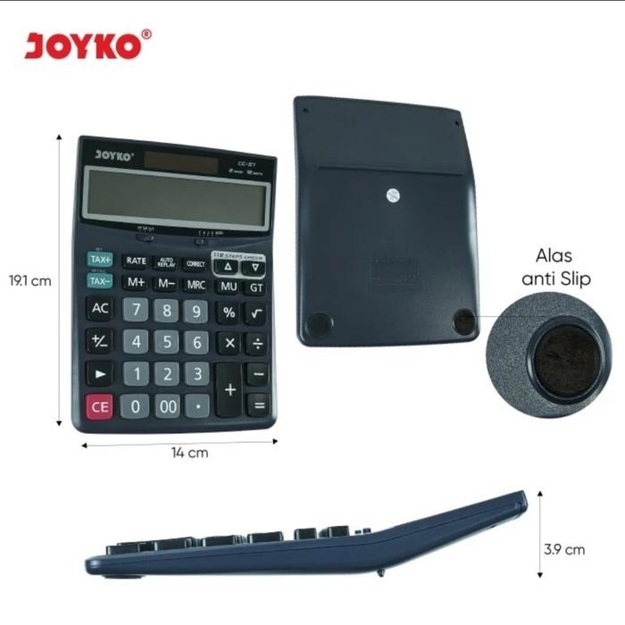 

KALKULATOR CHECK & CORRECT JOYKO CC-27 CALCULATOR 12DIGIT DESKTOP CC27