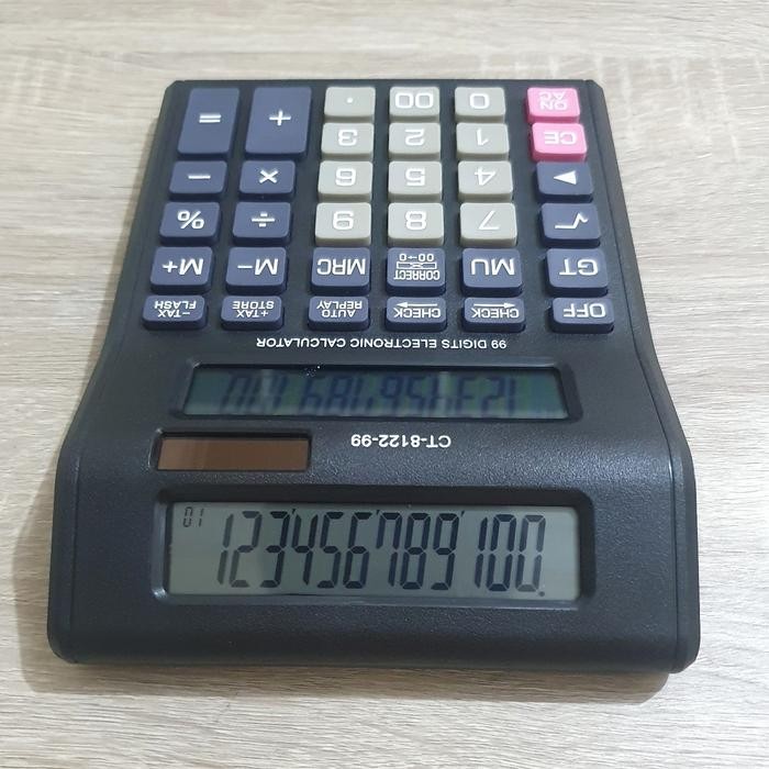 

KALKULATOR CT812 99 - KALKULATOR CITIZEN 2 LAYAR - 12 DIGIT