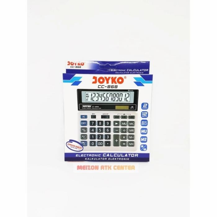 

CALCULATOR JOYKO CC 868 12 DIGIT