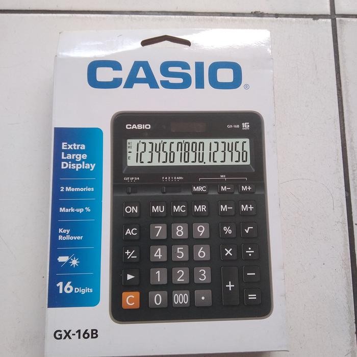 

CALCULATOR CASIO GX - 16 B ORISINIL