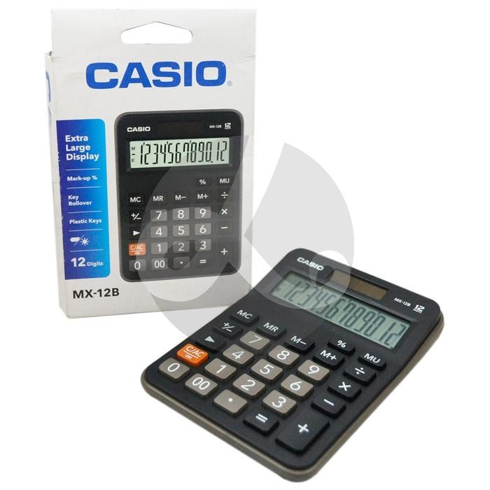 

CASIO MX-12B - KALKULATOR MEJA - DESKTOP CALCULATOR