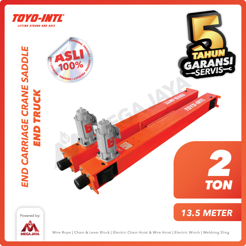 TOYO End Carriage / Crane Saddle 2 Ton