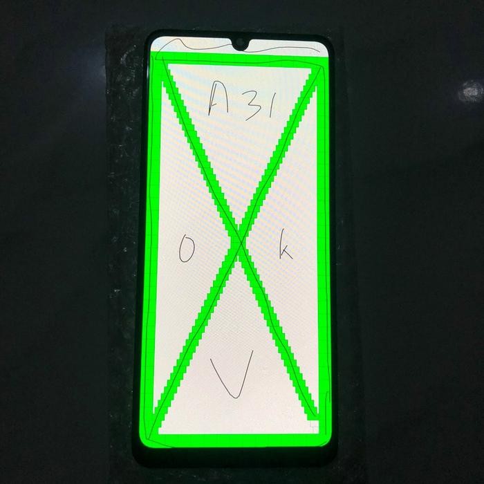 Lcd samsung a31 a315 original copotan mulus