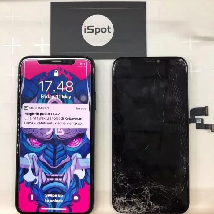 LCD LED iPhone X Original 100% Pre Owned / Copotan