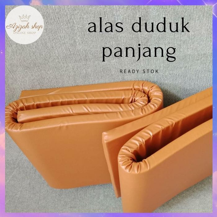 Alas Duduk Kursi Panjang / Alas Duduk Lesehan / Sofa Tebal, Bahan Oscar Kulit Sintetis