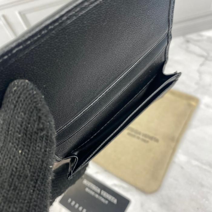 

Card Holder Dompet Kartu B'0 007 Kulit Hitam Miror