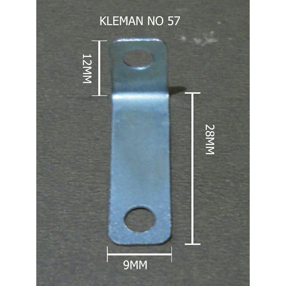 

Kleman No 57 - Isi 1 Plastik 100 Pcs