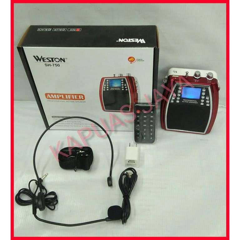 Bagus Waistband / Speaker Pinggang Portable Mini Weston Sh-750 New Sale