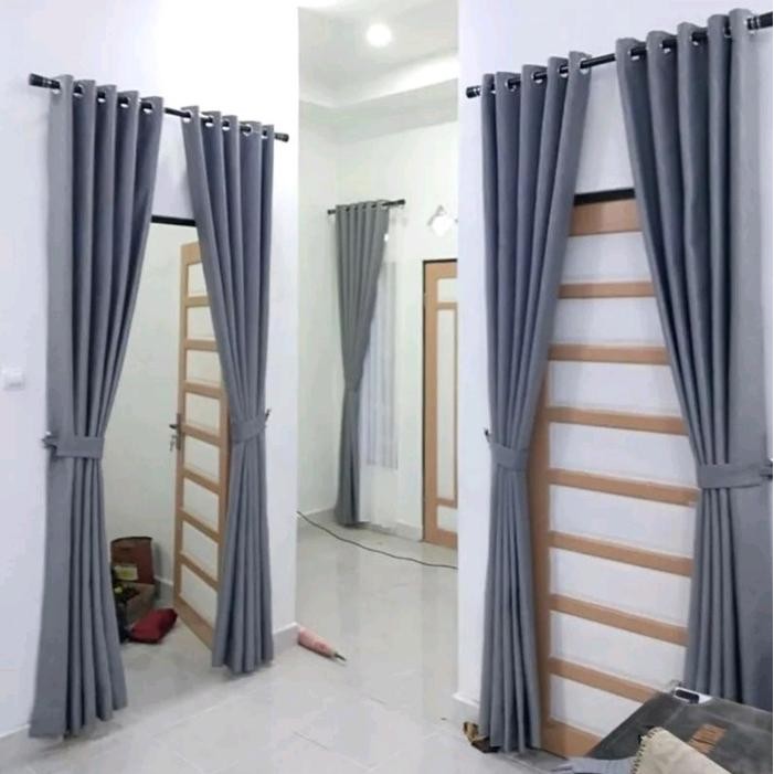 Gorden Blackout Tebal Panjang 150 & 200 Cm Tirai Jendela