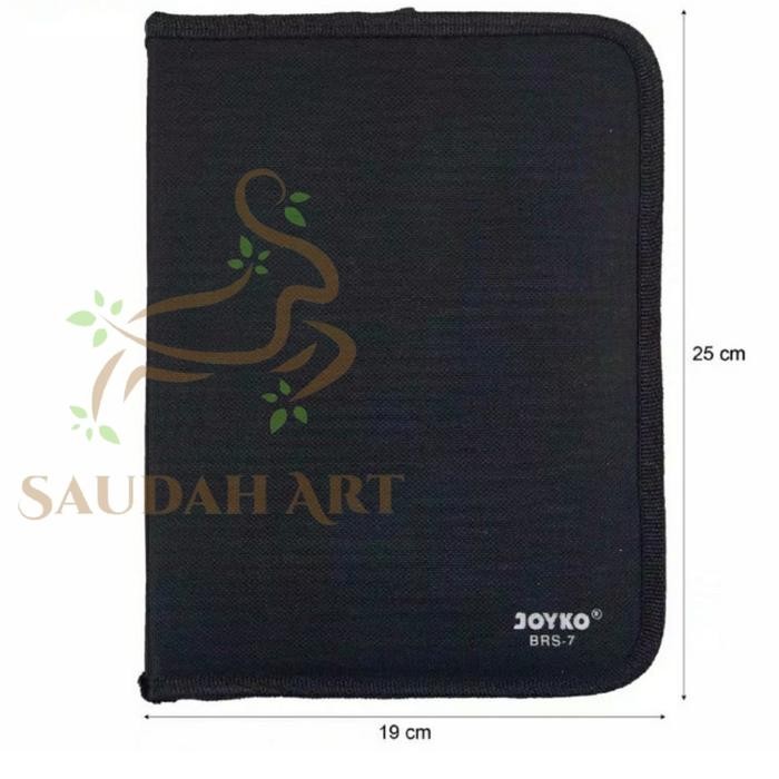 

Joyko Kuas Lukis Palet Set Brs-7 Alat Seni/Art Brush Pallete Ori Brs-7