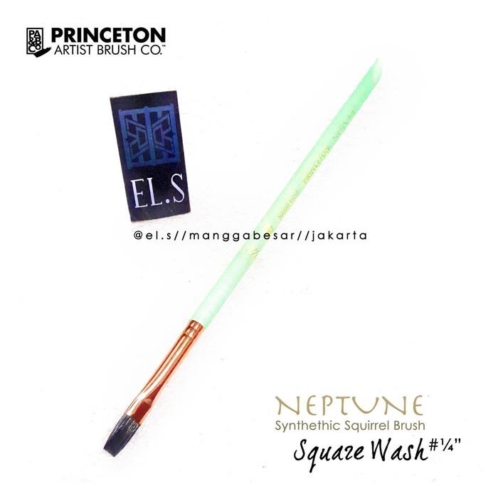 

Princeton Neptune Brush Square Wash 1/4" ( Kuas Lukis )