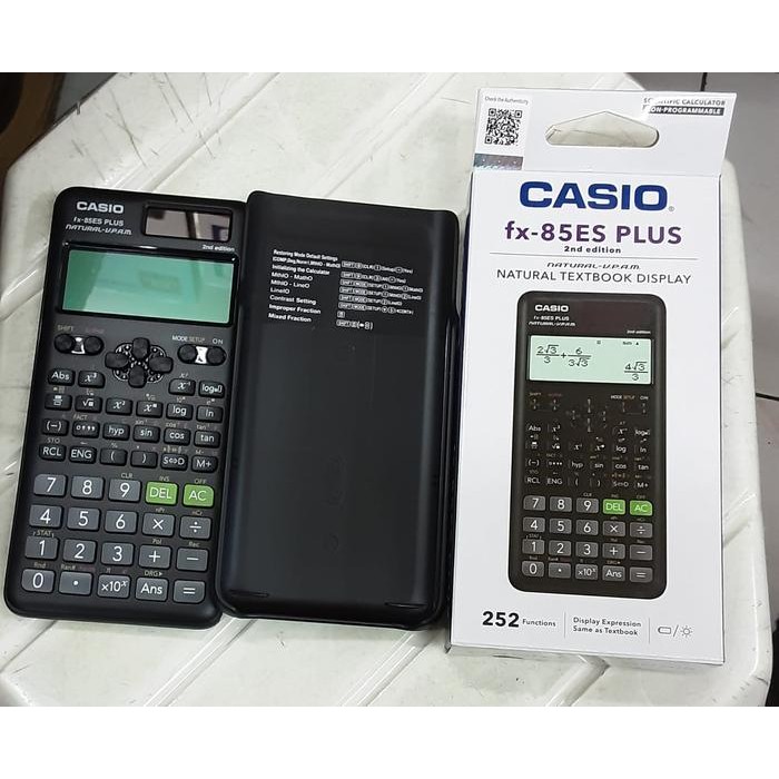 

Casio Calculator Scientific Fx 85 Es Plus