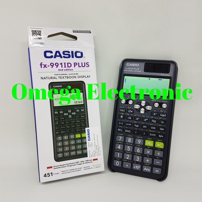 

Casio Kalkulator Fx-991Id Plus Scientific Calculator Casio