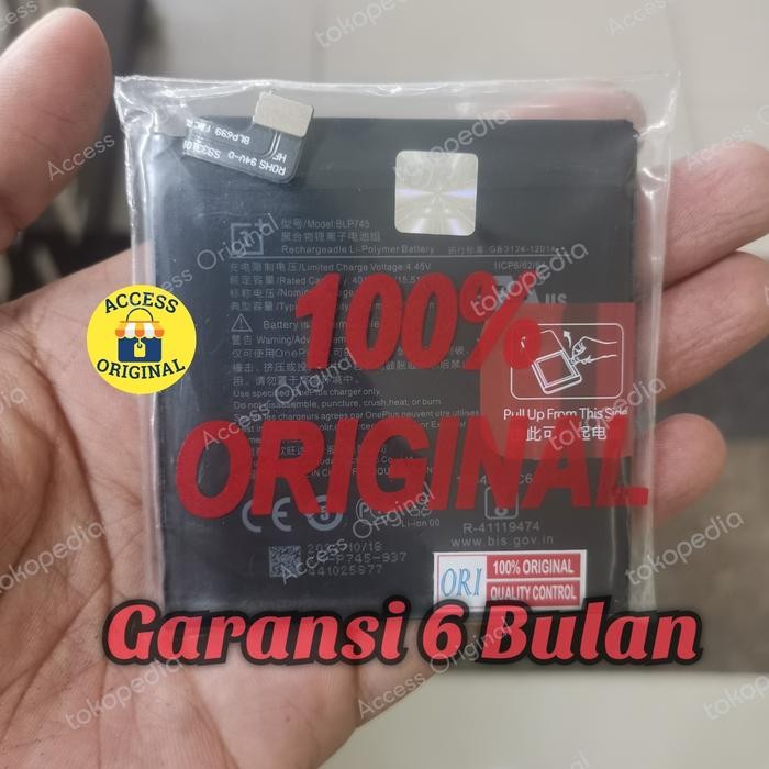 Baterai Battery Batre Oneplus 7T Pro BLP745 Original 100%