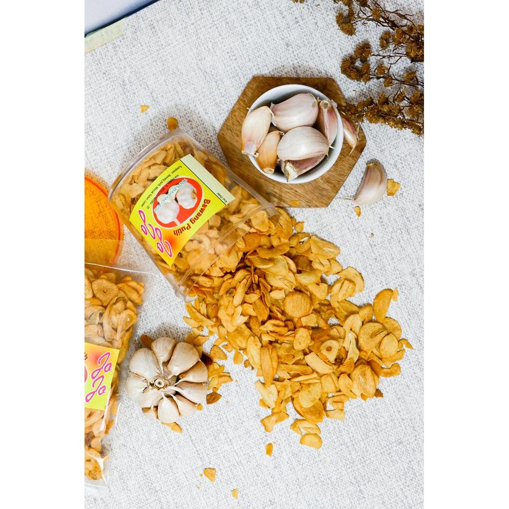 

3YC3 Bawang Putih Goreng Jojo 110 Gr Irisan First Hand