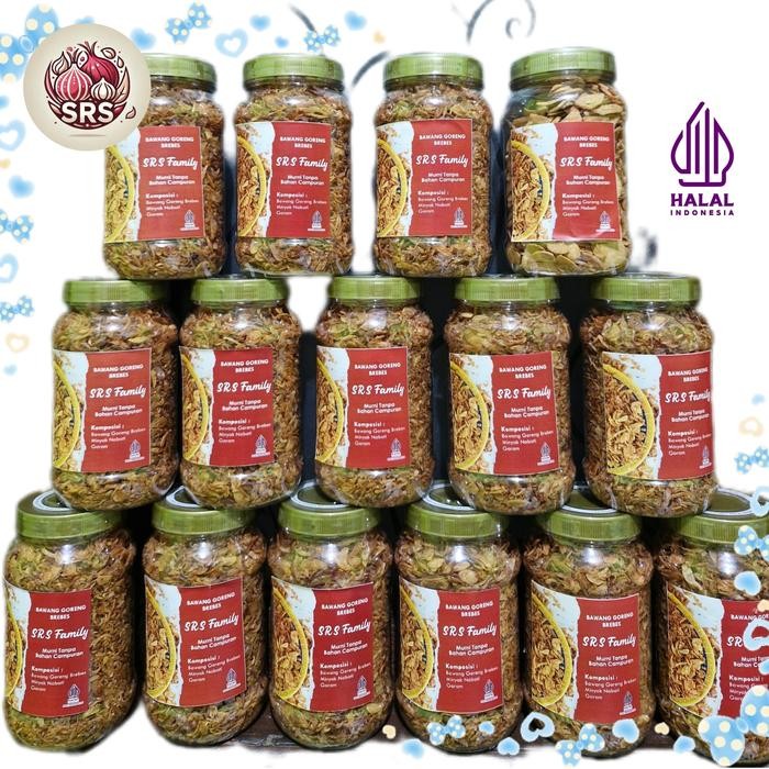 

3YC3 Bawang Goreng Brebes Asli Tanpa Campuran Berat Bersih 125 Gram