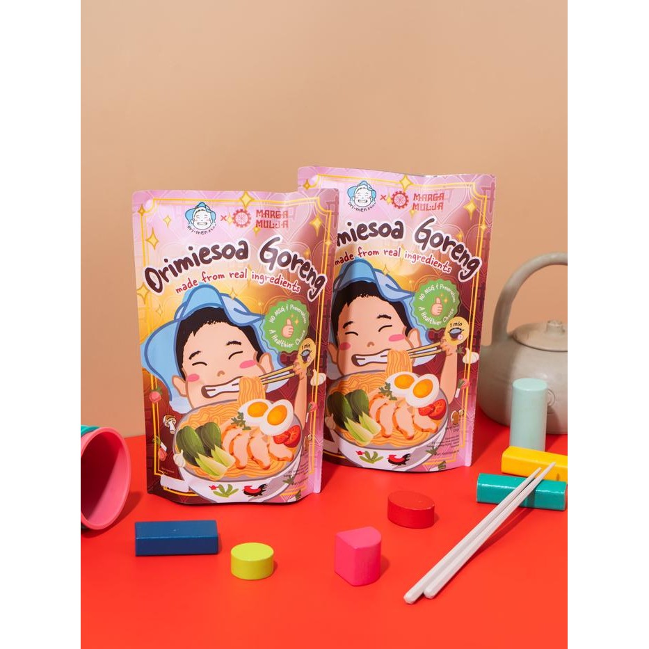 

H48Y Orimen Kids X Marga Mulja Orimiesoa Goreng Kids Friendly Noodles Mie Sehat Anak