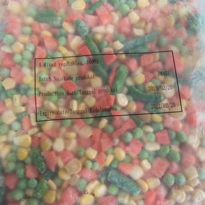 

H48Y Mixvegetables 4 Way 1Kg