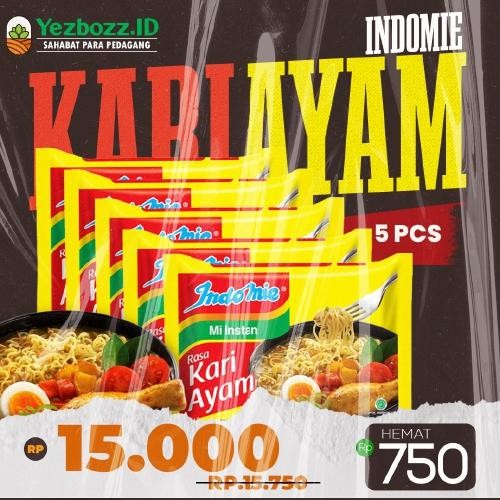 

H48Y Indomie Kari Ayam Per 5 Pcs