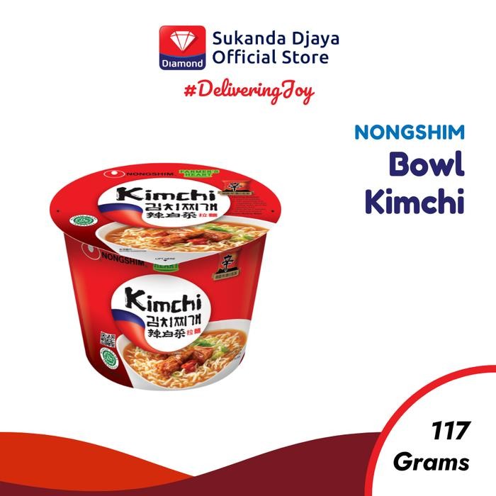 

H48Y Nongshim Mie Instan Bowl Kimchi 117 Gr