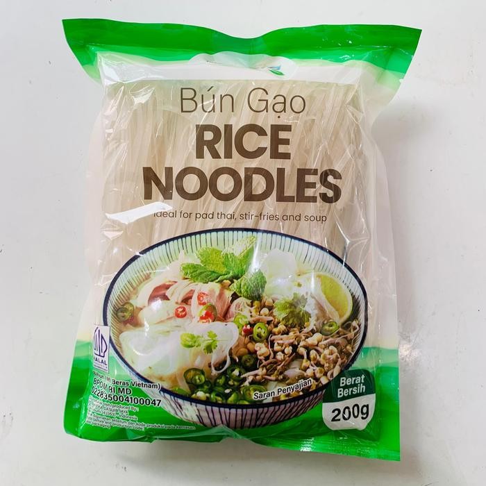 

H48Y Rice Noodle / Mie Beras Vietnam / Pho Soup Bun Gao 200 Gram