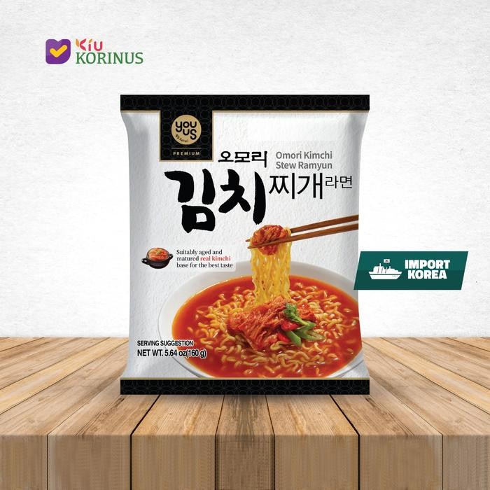

H48Y K-Omori Kimchi Stew Ramyun/Mie Instan Rasa Kimchi 160Gr