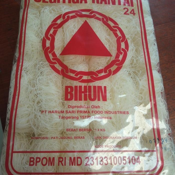 

H48Y Bihun Cap Segitiga Rantai